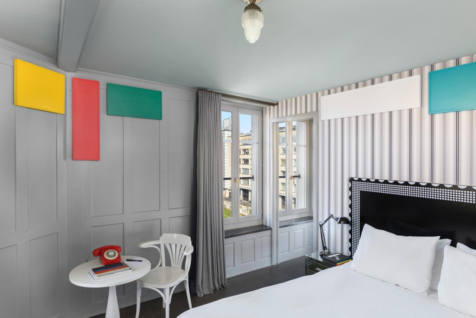 Boutique & Art Hotel Helvetia Zurich Bagian luar foto